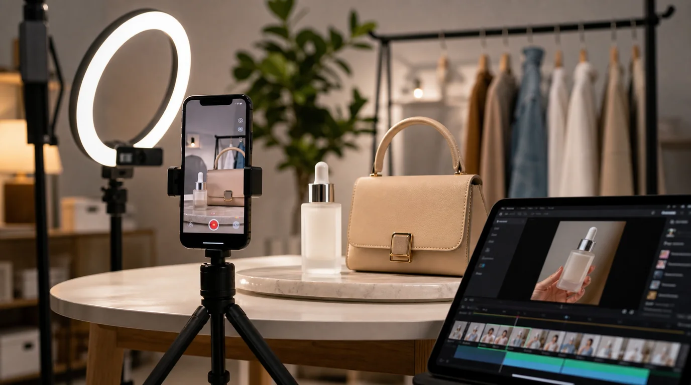 TikTok Shop product photos designed for discovery and checkout